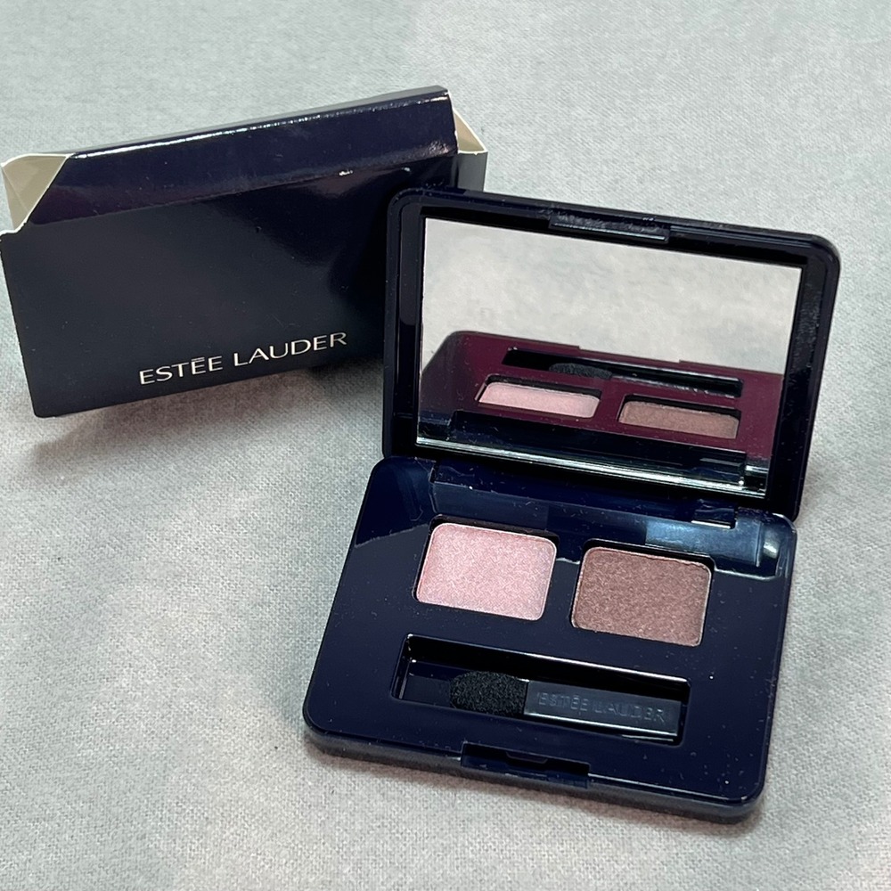 Estee Lauder‎ Pure Color Eyeshadow Duo 13 Pale Moon 07 Smokey Pink Discontinued
